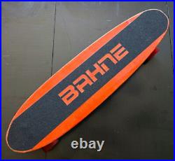 NICE vintage 1975 BAHNE skateboard withACS-500 trucks & ruby red Pipeline wheels