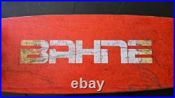 NICE vintage 1975 BAHNE skateboard withACS-500 trucks & ruby red Pipeline wheels