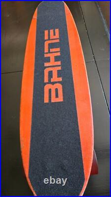 NICE vintage 1975 BAHNE skateboard withACS-500 trucks & ruby red Pipeline wheels