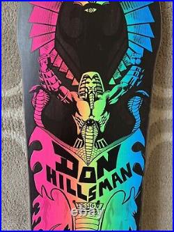 NOS 1989 Eppic Don Hillsman Egyptian Snake Vintage Skateboard Deck Comic Art DC
