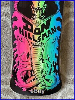 NOS 1989 Eppic Don Hillsman Egyptian Snake Vintage Skateboard Deck Comic Art DC