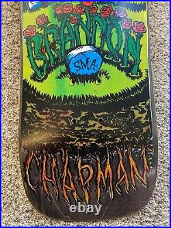 NOS 1989 SMA Santa Monica Airlines Chapman Crash and Burn skateboard deck Natas