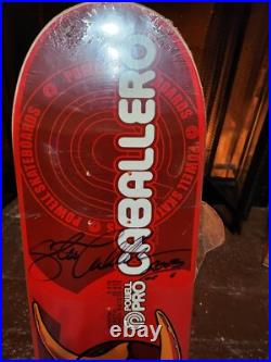 NOS 2003, PowellCaballeroSignedPro Kill Concave! Skateboard Deck! Vintage