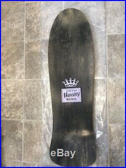 NOS H Street Matt Hensley King size Hornblower Vintage Skateboard Autographed