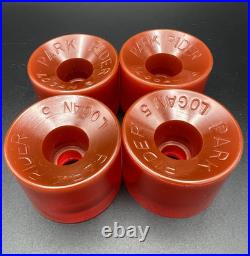 NOS Vintage Logan 5 Park Rider Skateboard Wheels 1970s Rare Original Unused Road