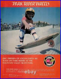 NOS Vintage Logan 5 Park Rider Skateboard Wheels 1970s Rare Original Unused Road