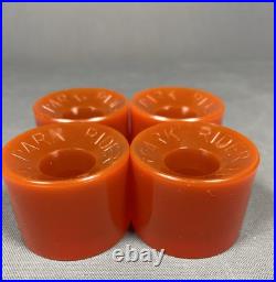 NOS Vintage NHS Park Rider 4 Skateboard Wheels 1970s Rare Original Unused Road