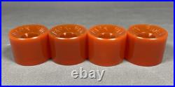 NOS Vintage NHS Park Rider 4 Skateboard Wheels 1970s Rare Original Unused Road
