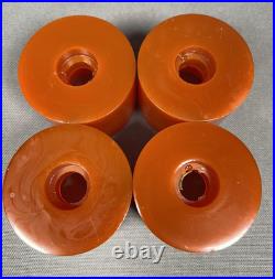 NOS Vintage NHS Park Rider 4 Skateboard Wheels 1970s Rare Original Unused Road