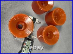 NOS Vintage NHS Park Rider 4 Skateboard Wheels 1970s Rare Original Unused Road