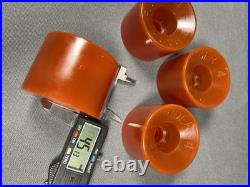 NOS Vintage NHS Park Rider 4 Skateboard Wheels 1970s Rare Original Unused Road