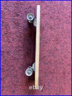Nash Mfg. Vintage 1960s Sidewalk Surfboard Wooden Skateboard Nash Mfg. Vintage 1960s Sidewalk Surfboard Wooden Skateboard