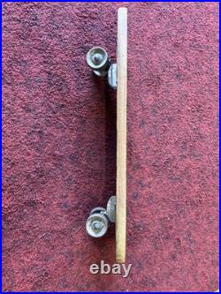 Nash Mfg. Vintage 1960s Sidewalk Surfboard Wooden Skateboard