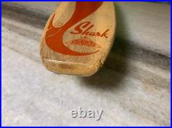 Nash Surf Board Vintage Wood Wooden Steel Wheels Skateboard SHARK Fort Worth TX