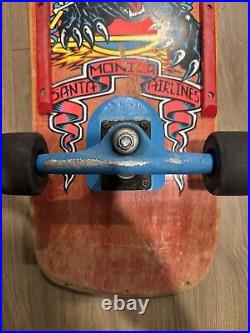 Natas Kaupas 1988 Original Skateboard Complete Tracker Trucks PP Wheels