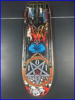 Natas Kaupas 1991 Original Devil Worship Skateboard Rare Grail