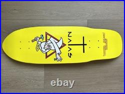Natas Kaupas GOD Designarium Pig Skateboard Deck Crucifixion Religious Natas Kaupas GOD Designarium Pig Skateboard Deck Crucifixion Religious