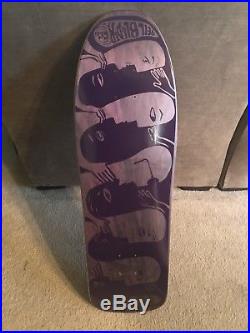Neil Blender Faces G&S purple reissue skateboard 80s Gordon & Smith