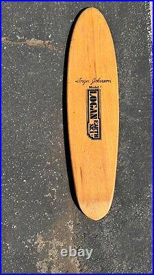 New 1970's Vintage Skateboard Logan Earth Ski DECK ONLY EXCELLENT Condition