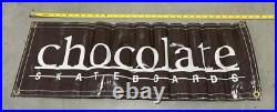 New Chocolate Skateboards Dealer Vintage 90's Snow Golf Surf Skate Canvas Banner New Chocolate Skateboards Dealer Vintage 90's Snow Golf Surf Skate Canvas Banner
