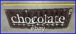 New Chocolate Skateboards Dealer Vintage 90's Snow Golf Surf Skate Canvas Banner New Chocolate Skateboards Dealer Vintage 90's Snow Golf Surf Skate Canvas Banner