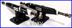 New Old School Vintage Motobilt Skateboard Trucks NOS Black/White Splatter 9 New Old School Vintage Motobilt Skateboard Trucks NOS Black/White Splatter 9
