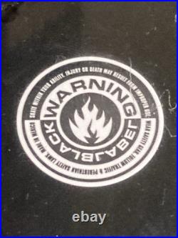 New! Sealed! Black Label Black Widow 10.75x30.25 Skateboard Lucero Grosso