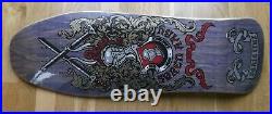 Nos Santa Cruz Soren Aaby Coat Of Arms Skateboard Deck New 1989 Mint In Shrink