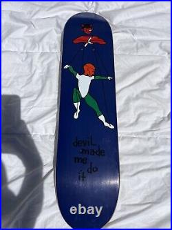 Nos Vintage Maple Skateboards Marc Johnson Devil Made Me Do It Skateboard Deck