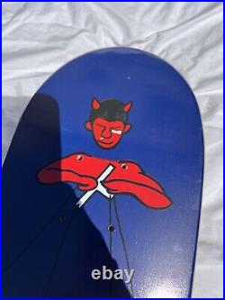 Nos Vintage Maple Skateboards Marc Johnson Devil Made Me Do It Skateboard Deck