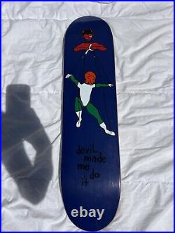 Nos Vintage Maple Skateboards Marc Johnson Devil Made Me Do It Skateboard Deck