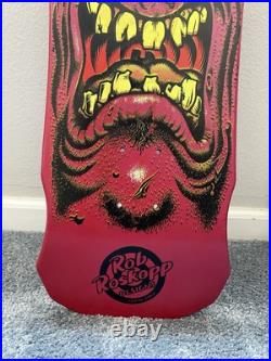 Nos Vintage Santa Cruz Rob Roskopp Skateboard Rare Powell Peralta Natas Hawk Nos Vintage Santa Cruz Rob Roskopp Skateboard Rare Powell Peralta Natas Hawk
