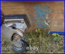 OG 1980s Schmitt Stix Yard Stix Complete Skateboard Independent Trucks Slime