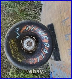 OG 1980s Schmitt Stix Yard Stix Complete Skateboard Independent Trucks Slime