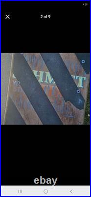 OG 1980s Schmitt Stix Yard Stix Complete Skateboard Independent Trucks Slime