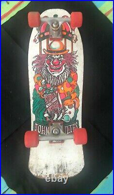 OG H-Street Skateboard RARE Original 1989 John Schultes KLOWN Godoy MAGNIF