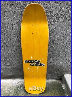 OG NOS Vintage 1991 World Industries randy colvin Velvet Safari Skateboard