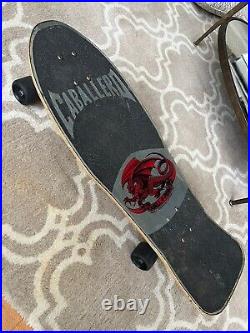 OG Powell Peralta Caballero Full Chinese Dragon Vintage Skateboard Deck 80s Hawk