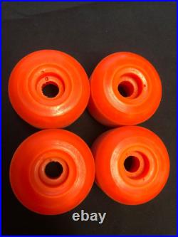 OG VTG 80s MADRID FLY SKATEBOARD WHEELS TRUE ORANGE 60mm RAT BONES SIMS KRYPTOS