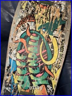 OG Vintage 80s Santa Cruz Jeff Kendall Graffiti Skateboard Gull Wing Bullet RARE OG Vintage 80s Santa Cruz Jeff Kendall Graffiti Skateboard Gull Wing Bullet RARE