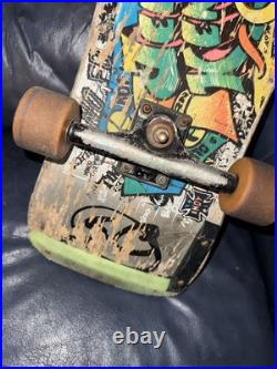 OG Vintage 80s Santa Cruz Jeff Kendall Graffiti Skateboard Gull Wing Bullet RARE OG Vintage 80s Santa Cruz Jeff Kendall Graffiti Skateboard Gull Wing Bullet RARE