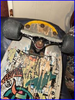 OG Vintage 80s Santa Cruz Jeff Kendall Graffiti Skateboard Gull Wing Bullet RARE OG Vintage 80s Santa Cruz Jeff Kendall Graffiti Skateboard Gull Wing Bullet RARE