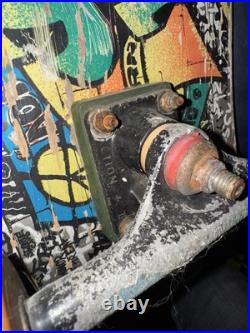 OG Vintage 80s Santa Cruz Jeff Kendall Graffiti Skateboard Gull Wing Bullet RARE OG Vintage 80s Santa Cruz Jeff Kendall Graffiti Skateboard Gull Wing Bullet RARE