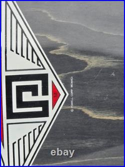 OG Vtg Skateboard 1980's Ray Underhill Powell Peralta Green Tint Bejeweled Cross OG Vtg Skateboard 1980's Ray Underhill Powell Peralta Green Tint Bejeweled Cross
