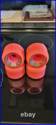 OJ Street Santa Cruz Speed Wheels Vintage Skateboard NOS Vintage 60mm Pink OJ Street Santa Cruz Speed Wheels Vintage Skateboard NOS Vintage 60mm Pink