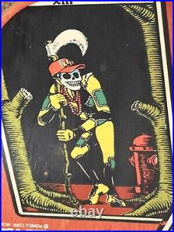 Old School Ray Barbee Tarot Card skateboard deck RARE RED