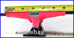Old School Vintage Motobilt Skateboard Trucks NOS Pink & Black 9 NEEDS BUSHING Old School Vintage Motobilt Skateboard Trucks NOS Pink & Black 9 NEEDS BUSHING