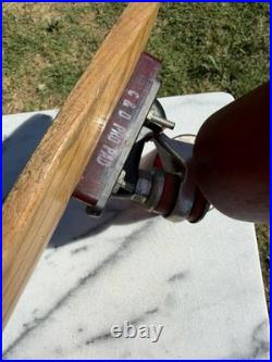 Old School Vintage Skateboard 1970s ACS 500 Trucks C&D Wheels KFT Inlay Wood