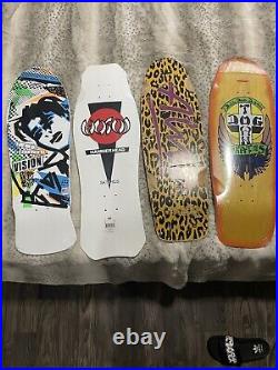 Old school skateboard collection