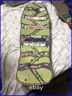 Old skateboard Hosoi Crap